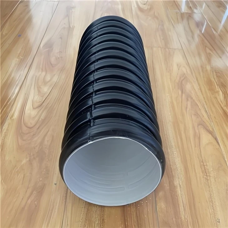 SN8 HDPE Double-Wall Corrugated Pipe high quality